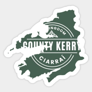 County Kerry Map Sticker